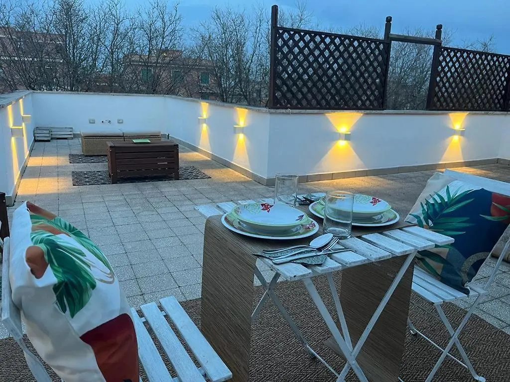 Monteverde Double Terrace Penthouse Rome Italy
