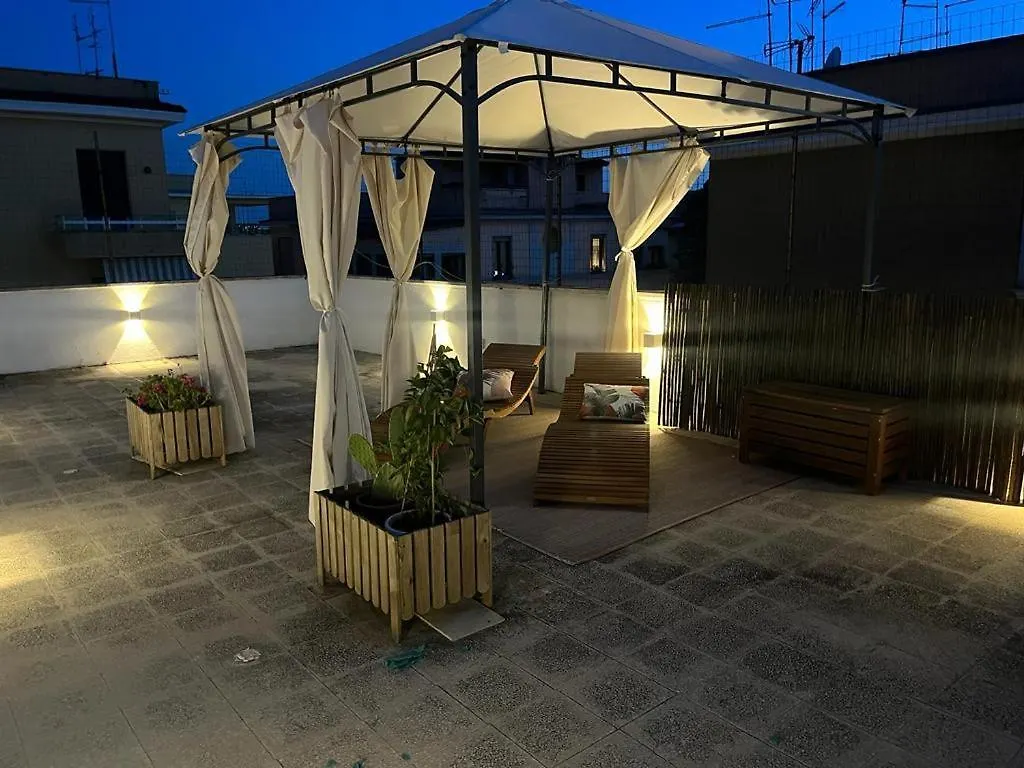 Monteverde Double Terrace Penthouse Rome Apartment