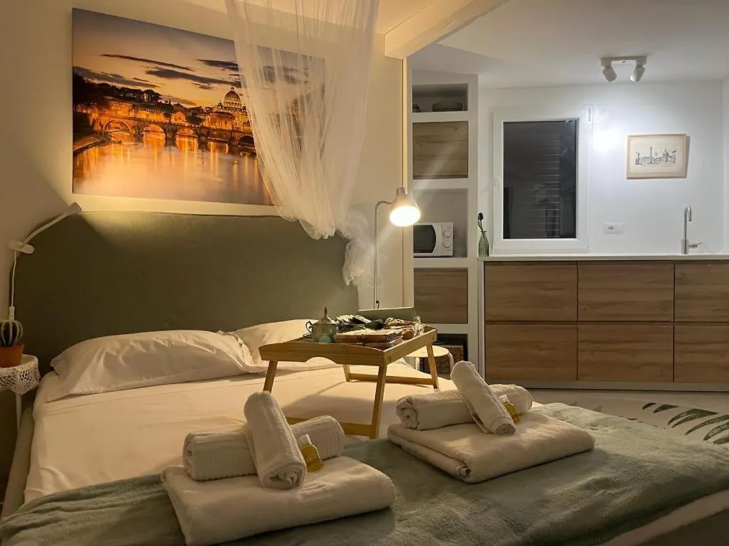 Monteverde Double Terrace Penthouse Rome Apartment